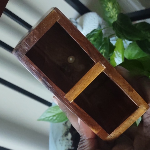 5pc Wooden Bathroom/Home Decor Accessories set - Picture 5 of 17